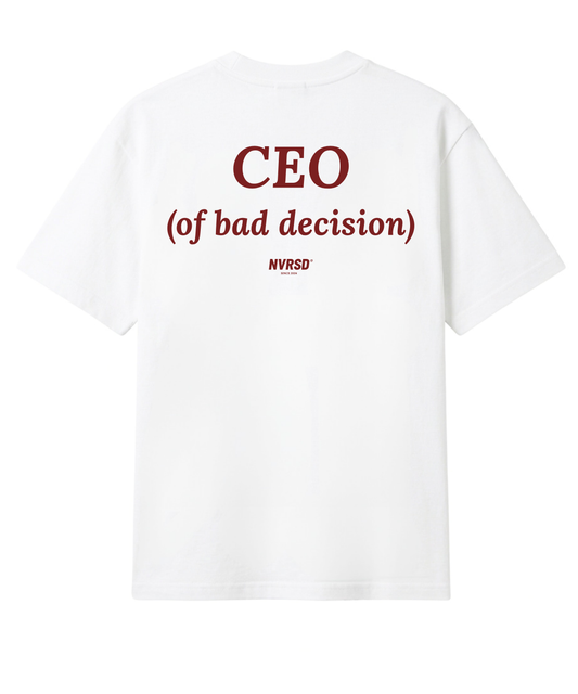 CEO oversized tee, back print